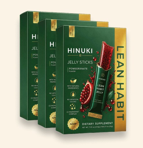 Hinuki Lean Habit Jelly — 3 Boxes