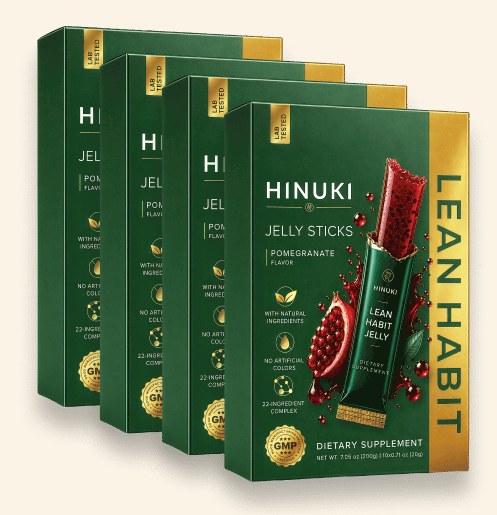 Hinuki Lean Habit Jelly — 4 Boxes